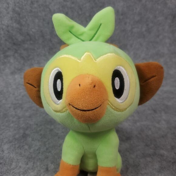 Pokémon Grookey 8" Plush Official 2021 Stuffed Animal Toy Jazwares - Picture 10 of 11